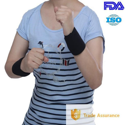 CINA Produk Terapi Magnet Tahan Lama Tourmaline Wrist Brace With Analgesia Function pemasok