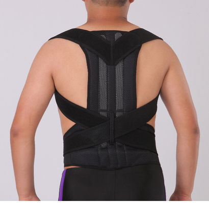 CINA Medical Scoliosis Bungkuk Korban Humpback / Lower Back Support Belt Spandex Material pemasok