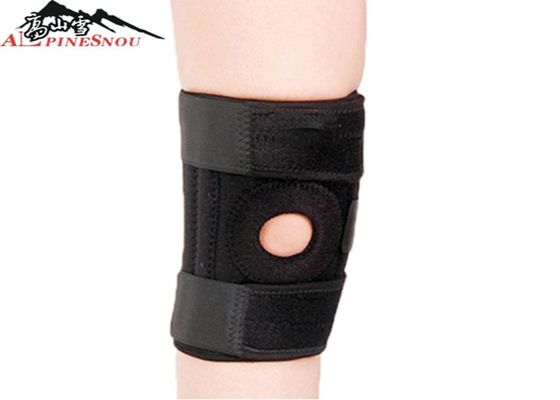 CINA Kustom Profesional Sport Elastis Musim Semi Knee Brace / Knee Support Belt pemasok