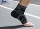 Elastic Knitting Compression Ankle Perban Dukungan Dengan Silicone untuk Sport Body Protector pemasok