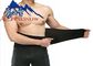 Black Neoprene Medical Maist Trimmer Belt Sport Kembali Dukungan Belt Untuk Menghilangkan Sakit Punggung Bawah pemasok