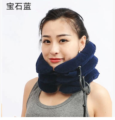 CINA Portable Inflatable Household Neck Support Collar Multicolor Treatment Cervical Spine pemasok