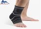 Elastic Knitting Compression Ankle Perban Dukungan Dengan Silicone untuk Sport Body Protector pemasok